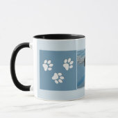 Keesdoorn Ballet-foto - Cute Original Dog Art Mok (Links)