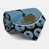 Keesdoorn Ballet-foto - Cute Original Dog Art Stropdas (Opgerold)