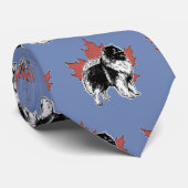 Keesdoorn Club of Canada stropdas - Blue (Opgerold)