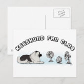 Keesdoorn Fan Club Briefkaart (Voorkant / Achterkant)