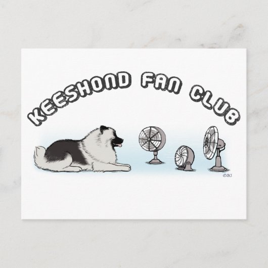 Keesdoorn Fan Club Briefkaart (Voorkant)