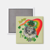 Keesdoorn St Patrick's Day Magneet (Voorkant / Achterkant)