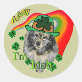 Keesdoorn St Patrick's Day Ronde Sticker