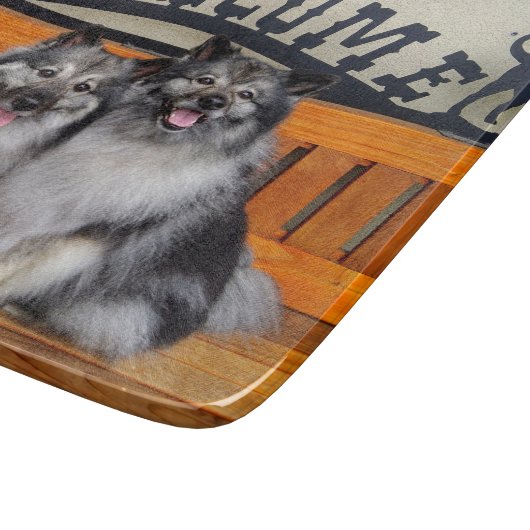 Keesdoorn Welkomstbord Snijplank (Hoek)