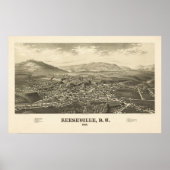 Keeseville NY 1887 Print (Voorkant)