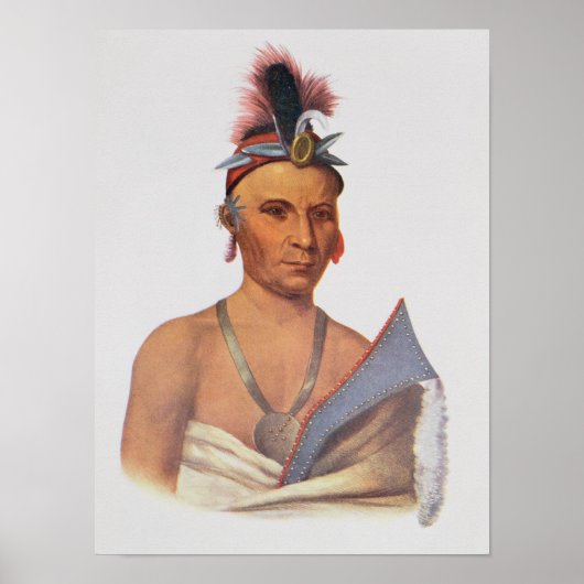 Keesheswa of 'de zon', een Fox Chief Poster (Voorkant)