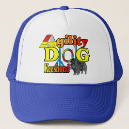 Keeshond Agility Cadeaus Trucker Pet