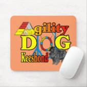 Keeshond Agility Gifts Muismat (Met muis)