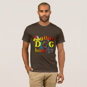 Keeshond Agility Gifts T-shirt (Voorkant volledig)