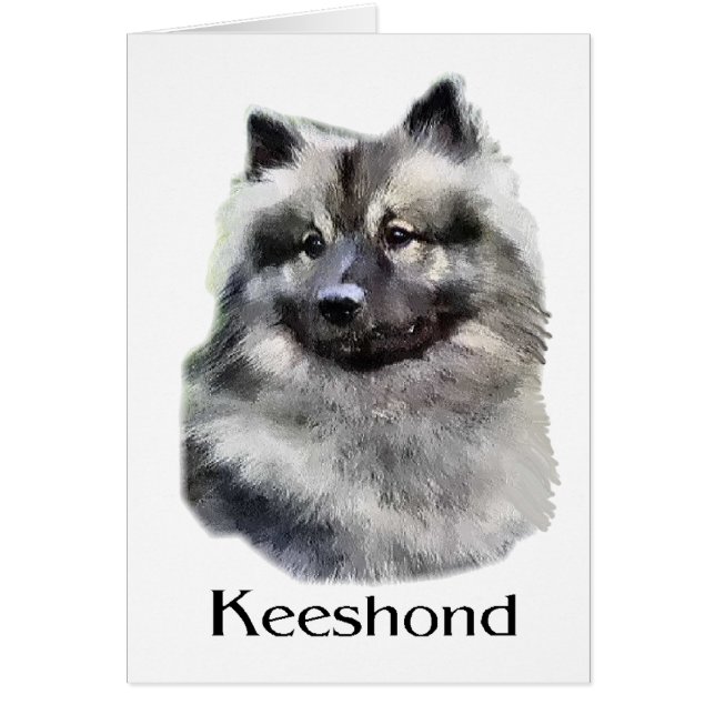 Keeshond Art Gifts (Voorkant)