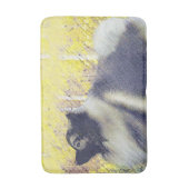 Keeshond Aspen Painting - Cute Original Dog Art Badmat (Voorkant Verticaal)