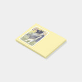 Keeshond Aspen Painting - Cute Original Dog Art Post-it® Notes (Schuin)