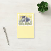 Keeshond Aspen Painting - Cute Original Dog Art Post-it® Notes (Kantoor)