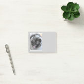 Keeshond Bailey Painting - Cute Original Dog Art Post-it® Notes (Kantoor)