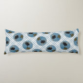 Keeshond Ballet Fotografeer Schattigee Originele H Lichaamskussen (Voorkant)