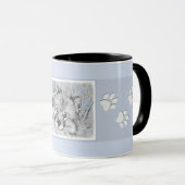 Keeshond Beth Painting - Cute Original Dog Art Mok (Voorkant rechts)