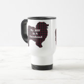 Keeshond BFF Gifts Reisbeker (Voorkant links)