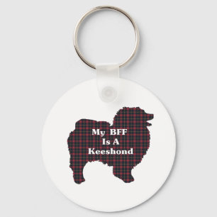 Keeshond BFF Gifts Sleutelhanger