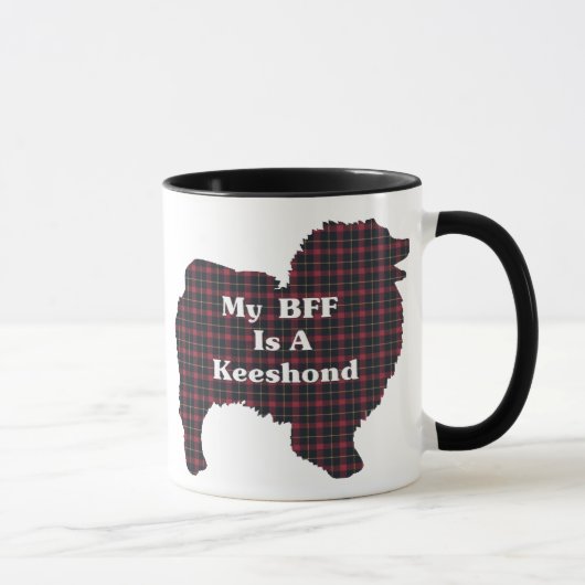 Keeshond BFF Mok (Rechts)