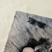 Keeshond Brothers Painting - Original Dog Art Strandlaken (In situ)