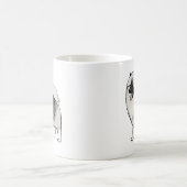 Keeshond Cartoon Dog | Cute Keesie Lover's Koffiemok (Center)