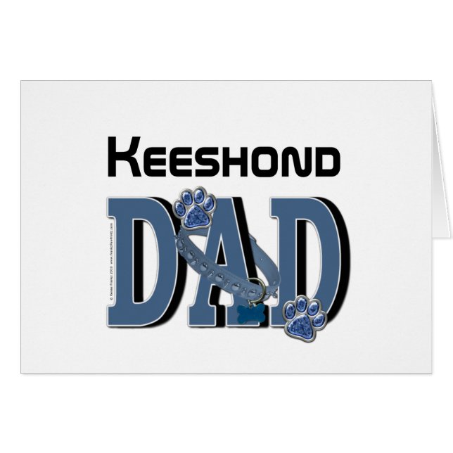 Keeshond DAD (Voorkant Horizontaal)