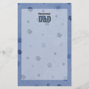 Keeshond DAD Briefpapier