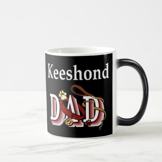 Keeshond Dad Gifts Magische Mok (Rechts)