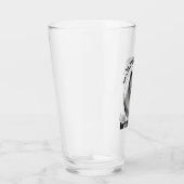 Keeshond Dad Glas (Rechts)