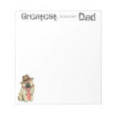 Keeshond Dad Notitieblok (Voorkant)