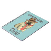 Keeshond Dad Notitieboek (Linkerzijde)