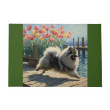 keeshond deurmat