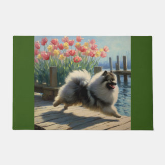 keeshond deurmat