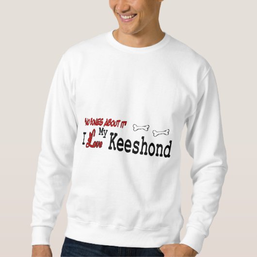Keeshond Dog Gifts Trui (Voorkant)