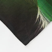 Keeshond Dog in St. Patrick's Day Dress Fleece Deken (Hoek)