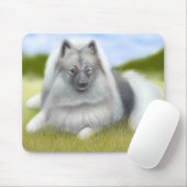 Keeshond Dog Muismat (Met muis)
