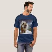 Keeshond Dog T-shirt (Voorkant volledig)