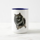 Keeshond een vriend als geen ander. mok (Midden)