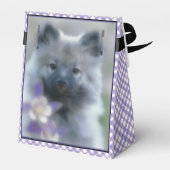 Keeshond en Columbine Bedankdoosjes (Achterkant)