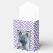 Keeshond en Columbine Bedankdoosjes (Geopend)