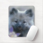 Keeshond en Columbine Muismat (Met muis)