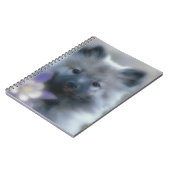 Keeshond en Columbine Notitieboek (Linkerzijde)