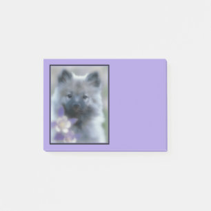 Keeshond en Columbine Post-it® Notes