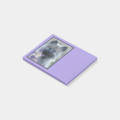 Keeshond en Columbine Post-it® Notes (Schuin)