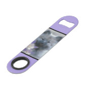 Keeshond en Columbine Speed Flessenopener (Voorkant Gekanteld)