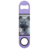 Keeshond en Columbine Speed Flessenopener (Voorkant)