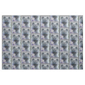 Keeshond en Columbine Stof (Fat Quarter)