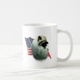 Keeshond Flag Koffiemok