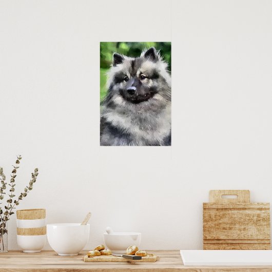 Keeshond Gifts Art Prints (Keuken)