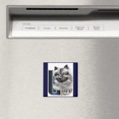 Keeshond Gifts Magneet (Insitu (Vaatwasser))